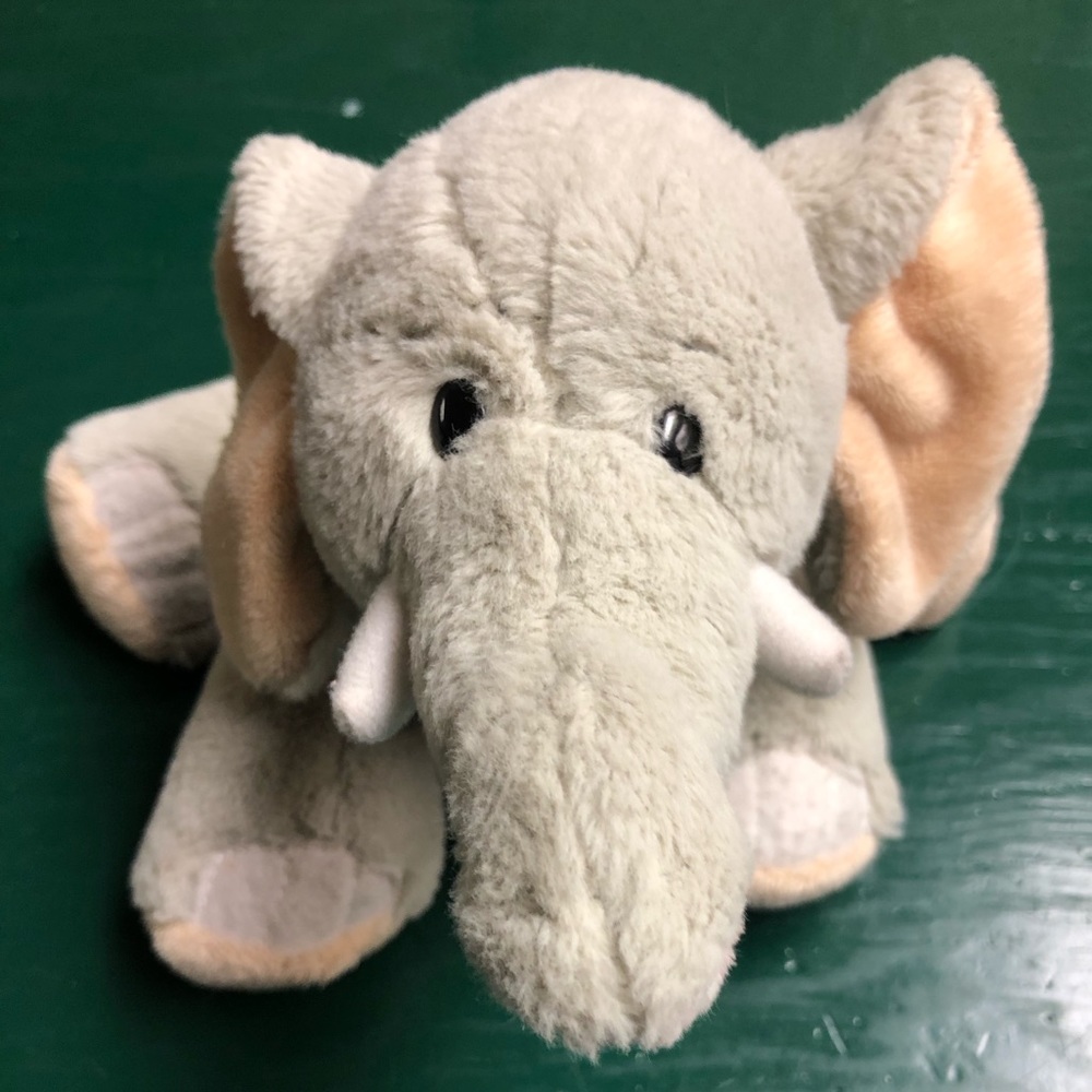 Webkinz Gray Velvety Elephant HM167 Plush Stuffed Animal Toy 10" - No Code
